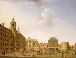 Praça Dam - Amsterdã, 1782